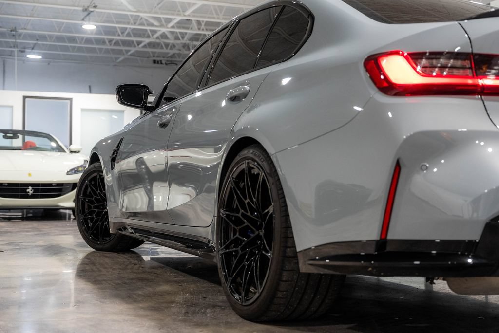 Used 2024 BMW M3 Competition w/ M Carbon Exterior Package RWD image 29