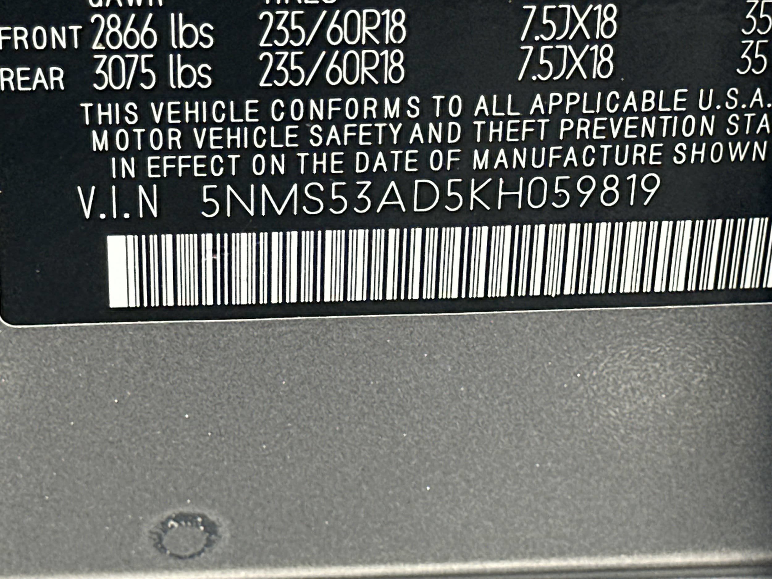 Used 2019 Hyundai Santa Fe Limited FWD image 33