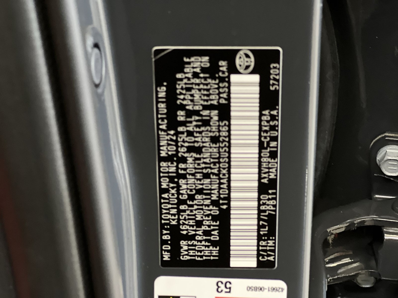 Used 2025 Toyota Camry XSE w/ Premium Plus Package FWD image 39