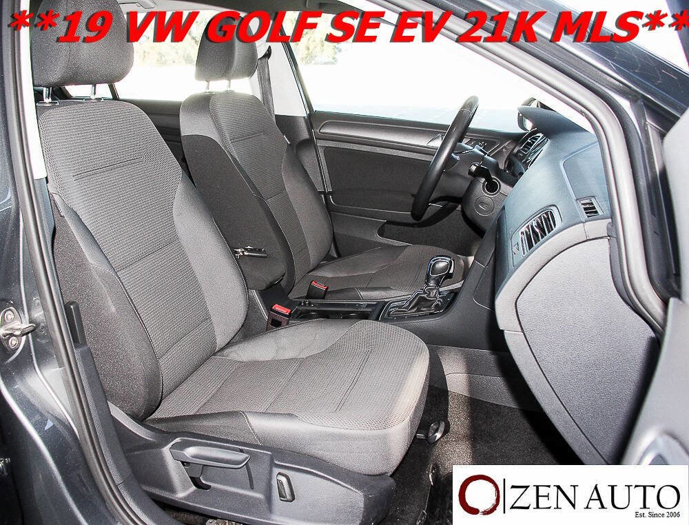 Used 2019 Volkswagen e-Golf SE w/ Driver Assistance Package image 25