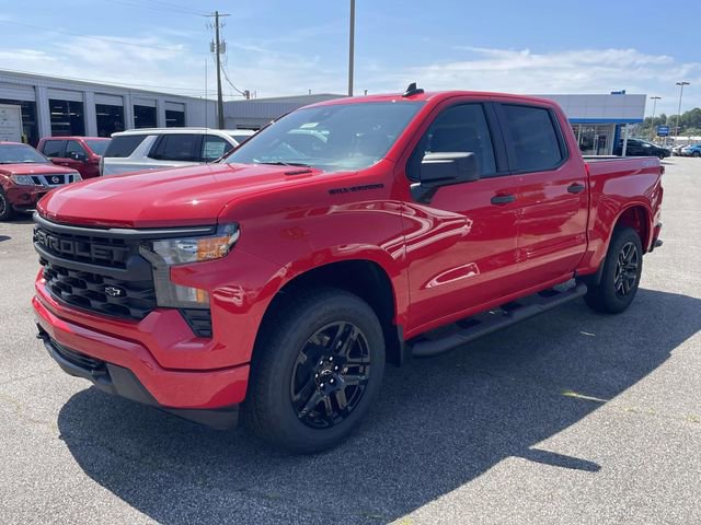 New 2026 Chevrolet Silverado 1500 Custom w/ Turbomax Blackout Package AWD/4WD image 3
