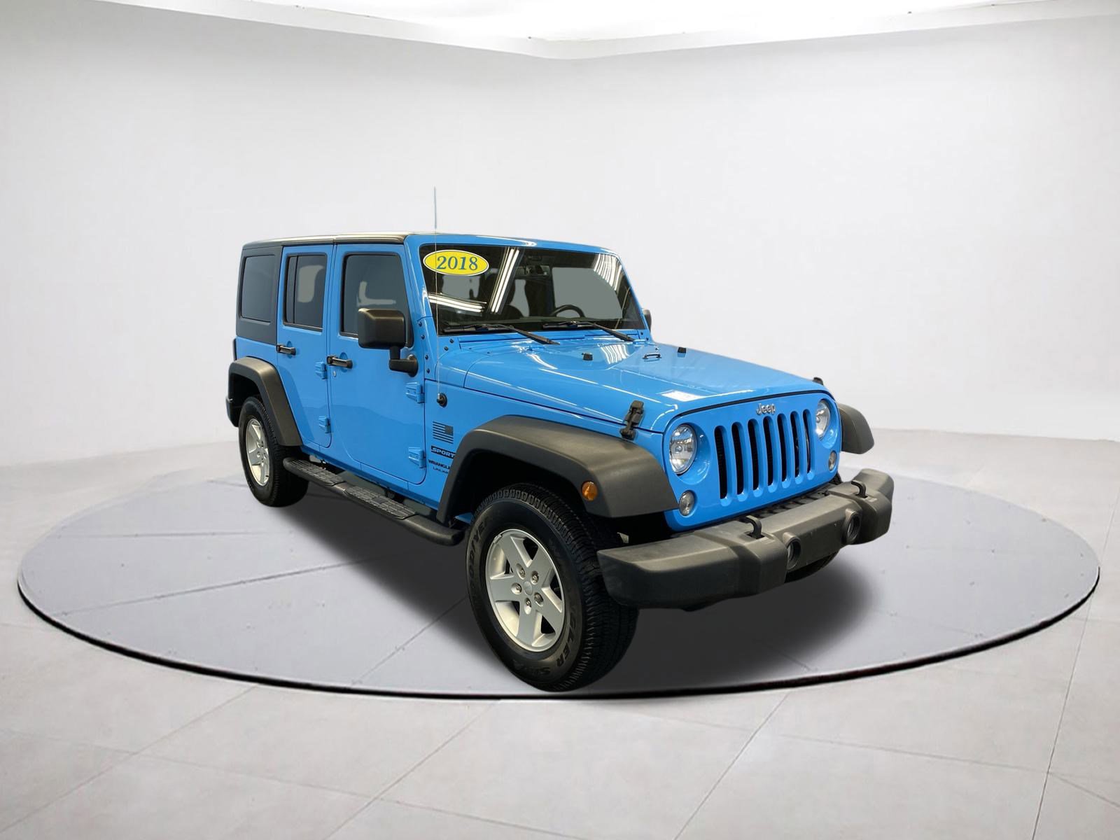 Certified 2018 Jeep Wrangler Unlimited Sport S