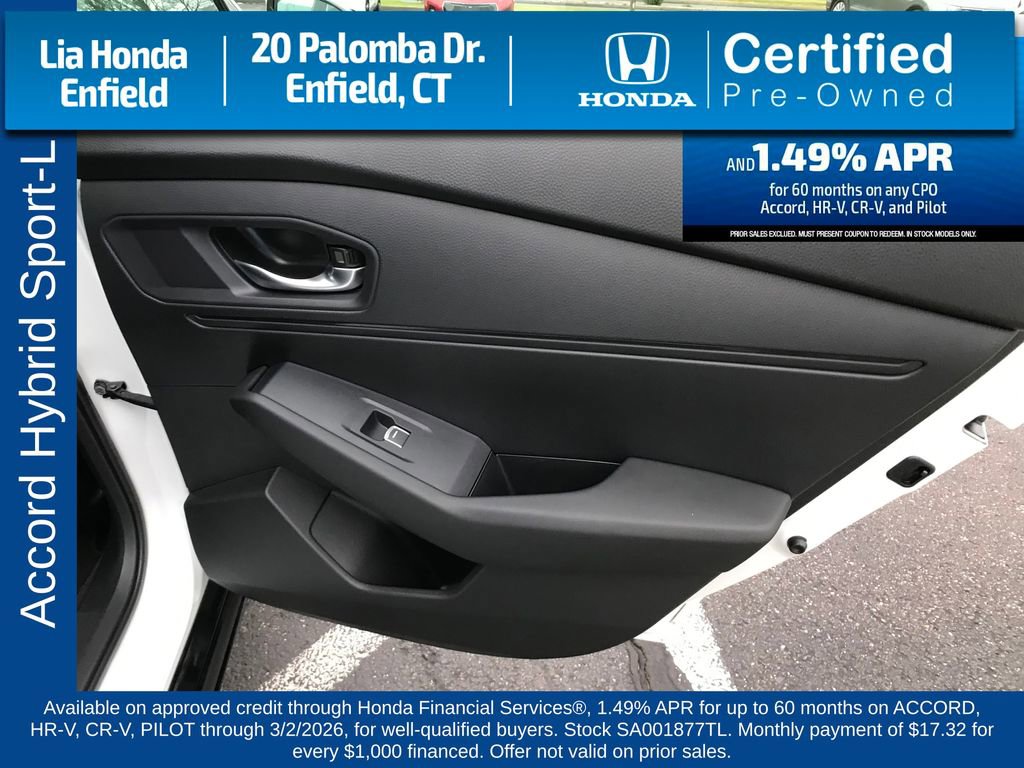 Certified 2025 Honda Accord Sport image 27