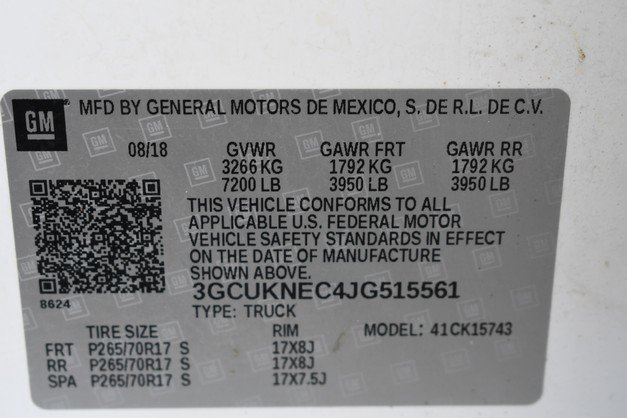 Used 2018 Chevrolet Silverado 1500 W/T w/ WT Convenience Package image 33