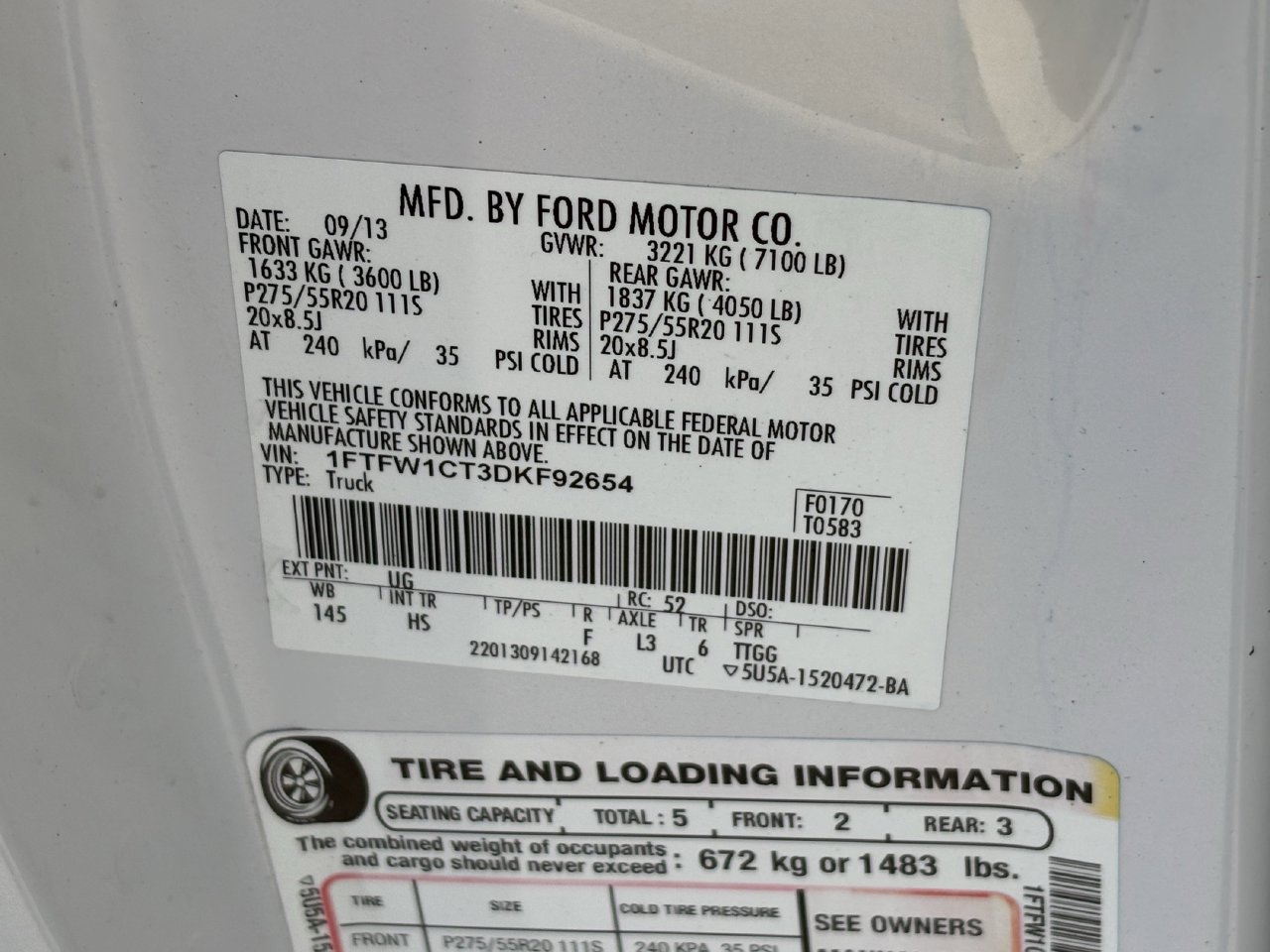 Used 2013 Ford F150 Lariat w/ Mid Equipment Group RWD image 31