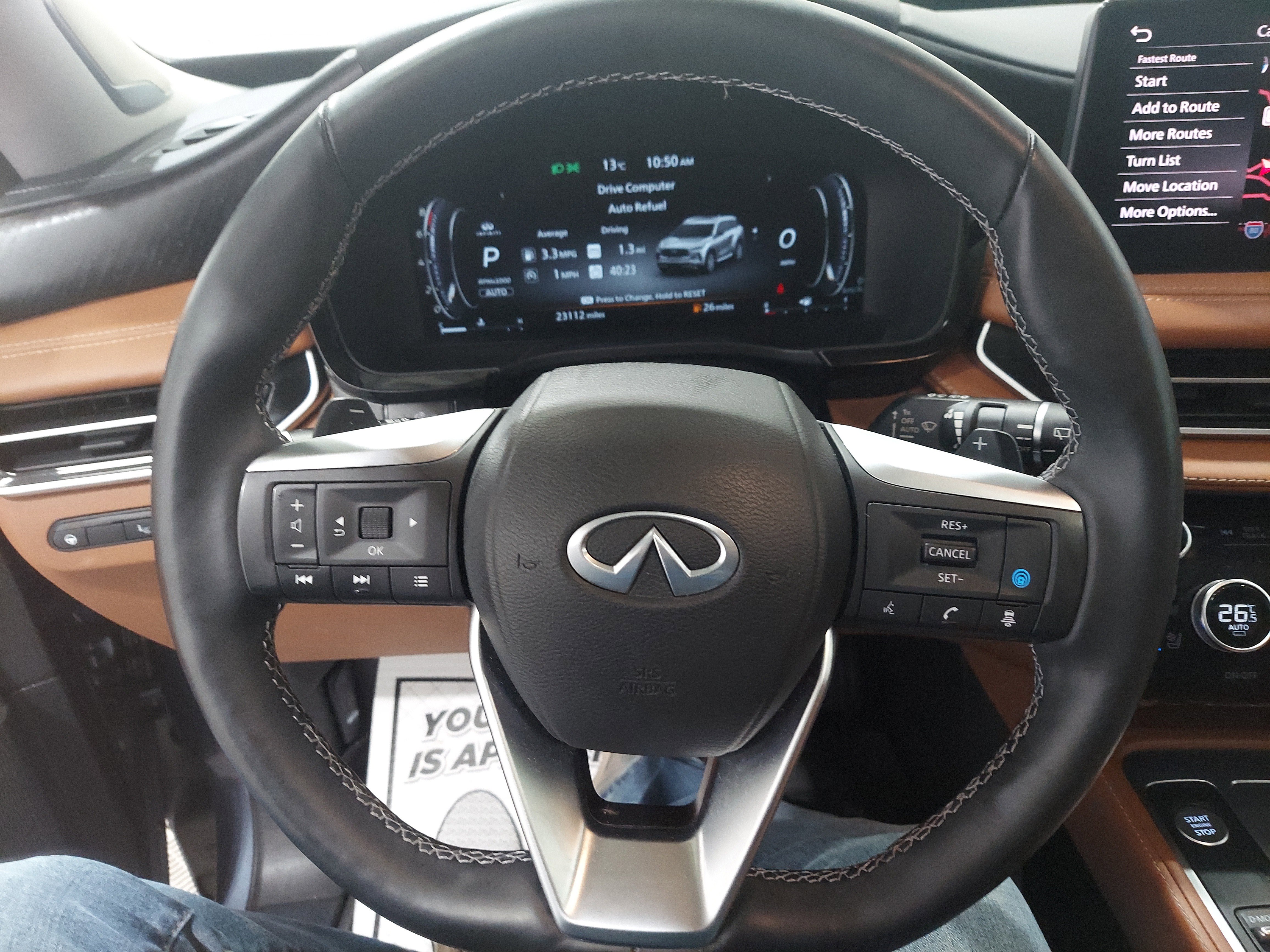 Used 2024 INFINITI QX60 Sensory AWD/4WD image 9