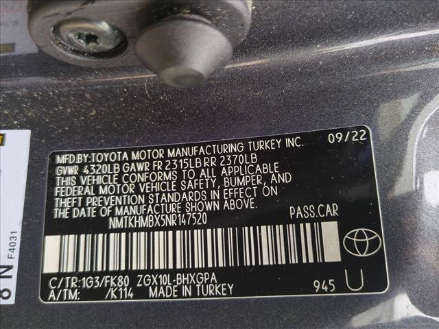Certified 2022 Toyota C-HR XLE FWD image 15