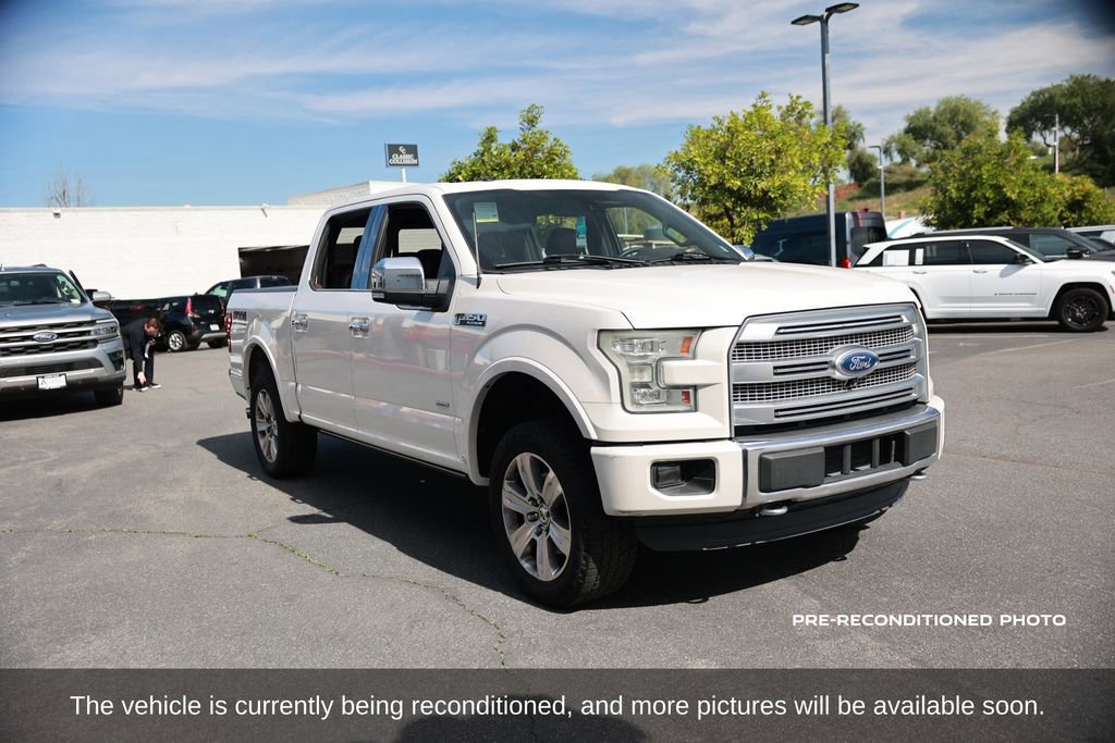 Used 2016 Ford F150 Platinum w/ Equipment Group 701A Luxury image 8