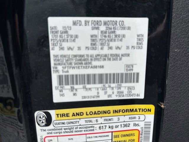 Used 2014 Ford F150 XLT w/ Equipment Group 302A Luxury image 8