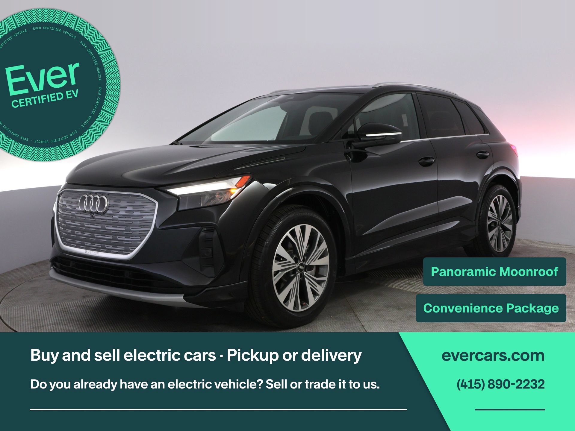 Used 2023 Audi Q4 e-tron Premium Plus w/ Premium Plus RWD image 1
