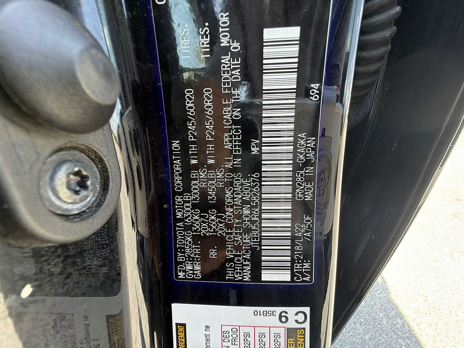 Used 2020 Toyota 4Runner Limited AWD/4WD image 29
