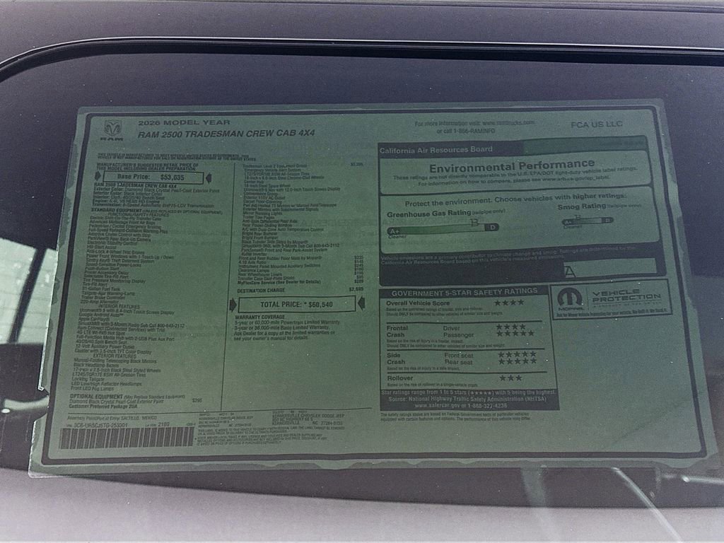 New 2026 RAM 2500 Tradesman image 21