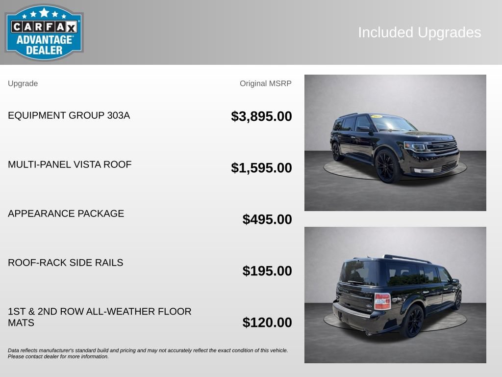 Used 2018 Ford Flex Limited w/ Equipment Group 303A AWD/4WD image 5