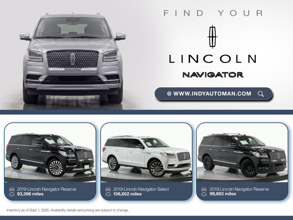 Used 2019 Lincoln Navigator Black Label w/ Cargo Package AWD/4WD image 18