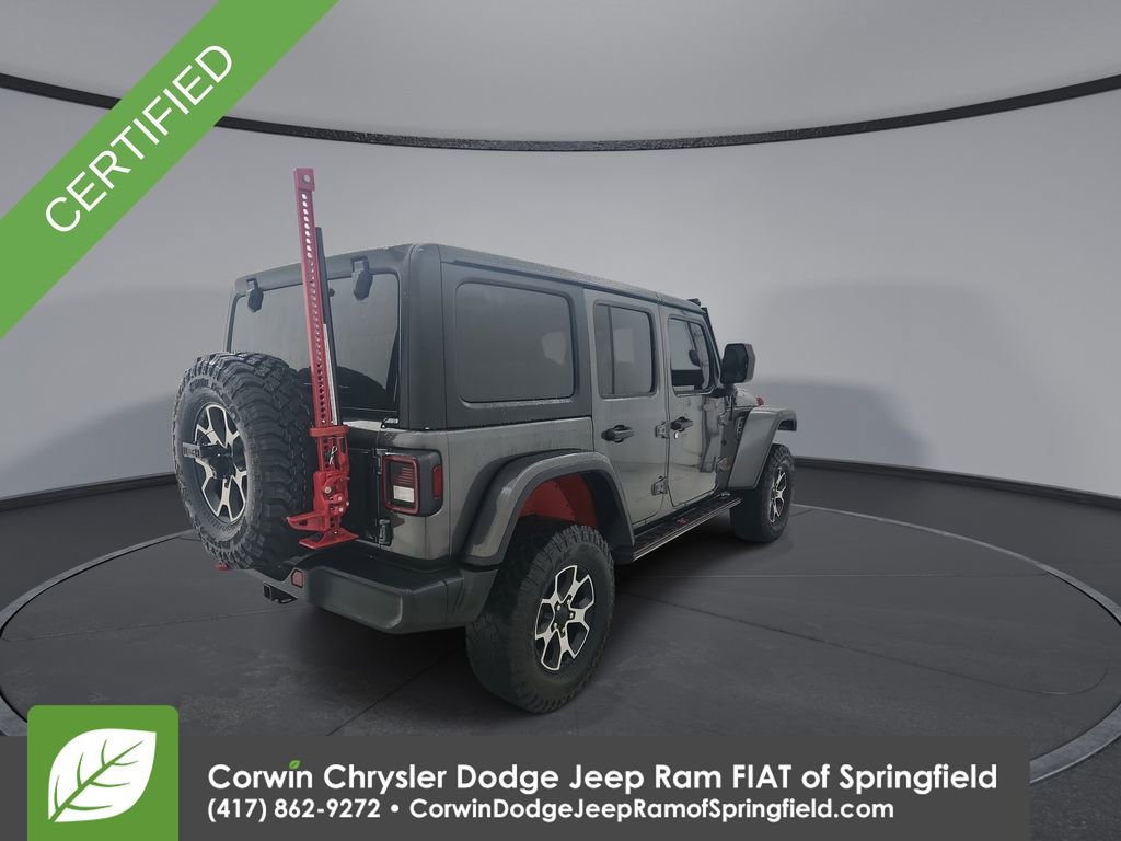 Certified 2021 Jeep Wrangler Unlimited Rubicon w/ Cold Weather Group image 8