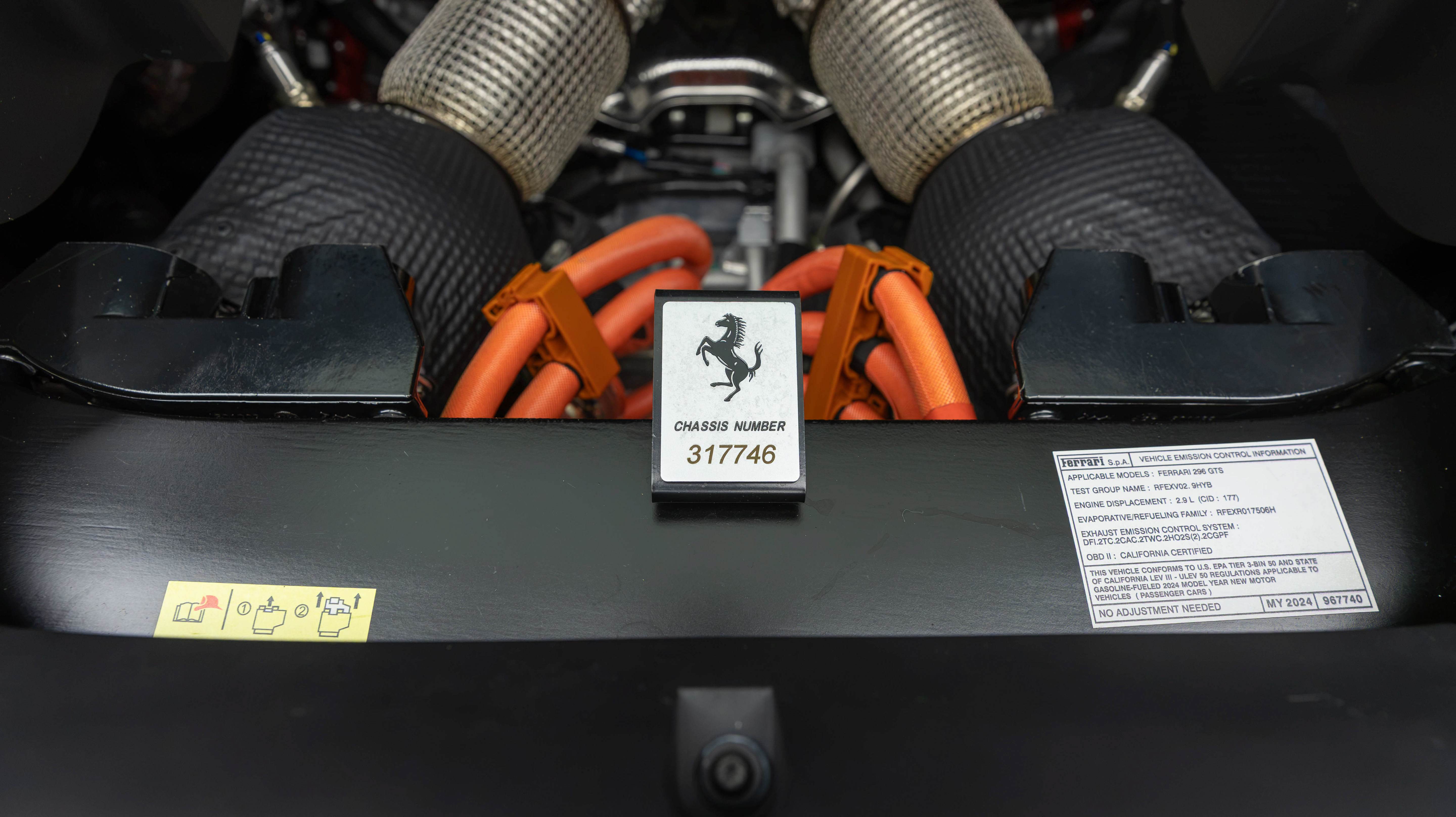 Certified 2025 Ferrari 296 GTS RWD image 34