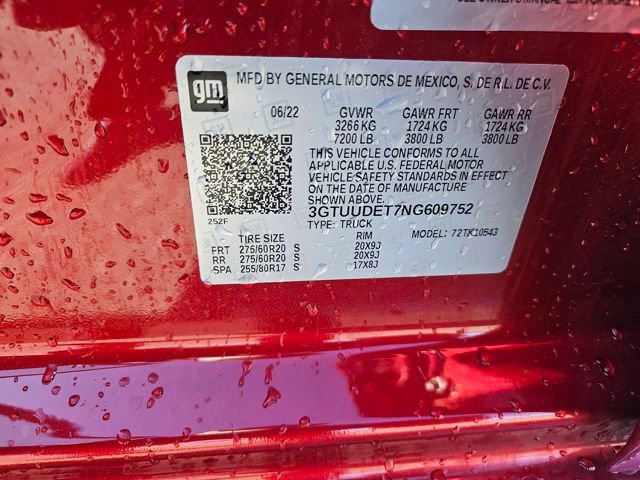 Used 2022 GMC Sierra 1500 SLT image 30