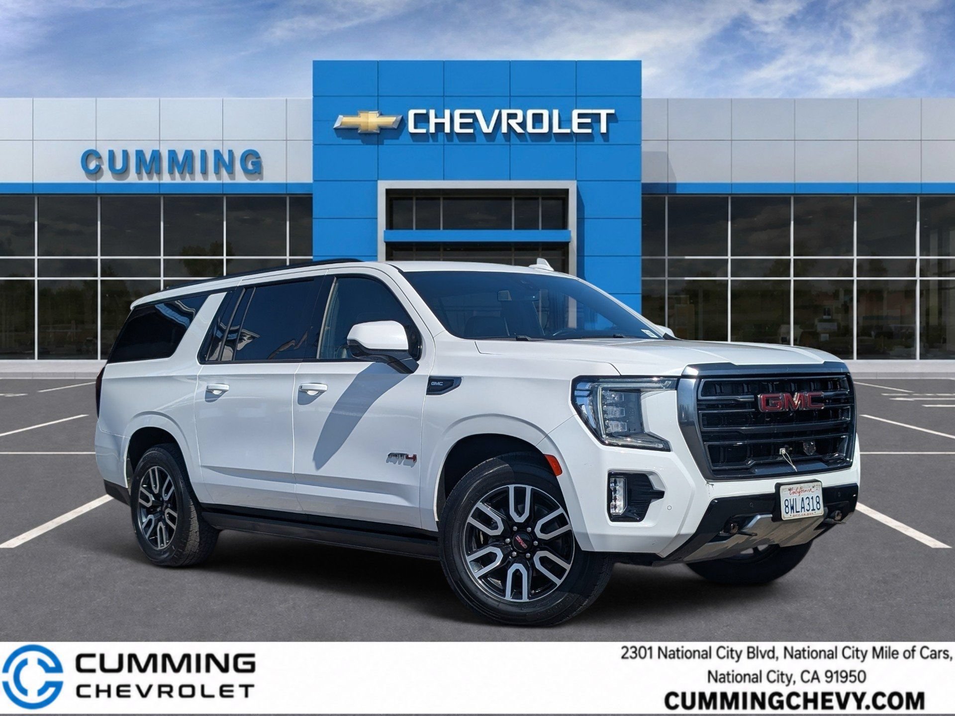 Certified 2021 GMC Yukon XL AT4