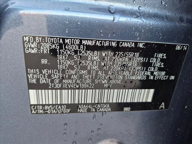 Used 2014 Toyota RAV4 Limited AWD/4WD image 16