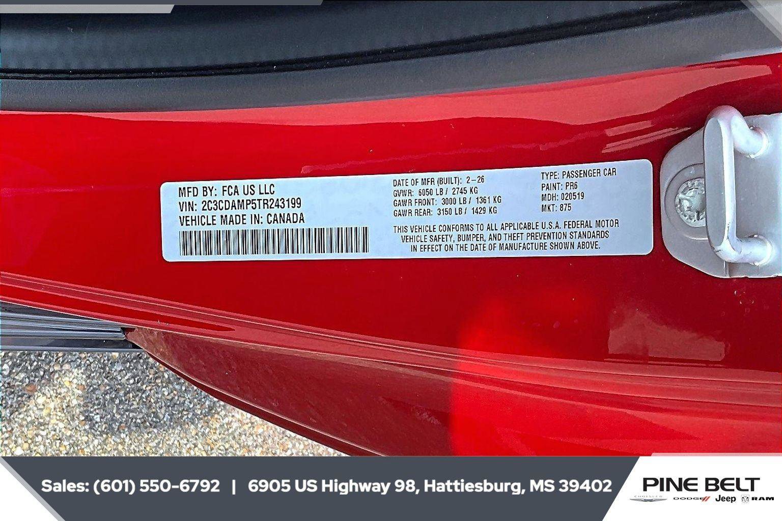 New 2026 Dodge Charger Scat Pack w/ Blacktop Package image 7