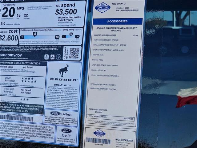 New 2025 Ford Bronco 4-Door image 18