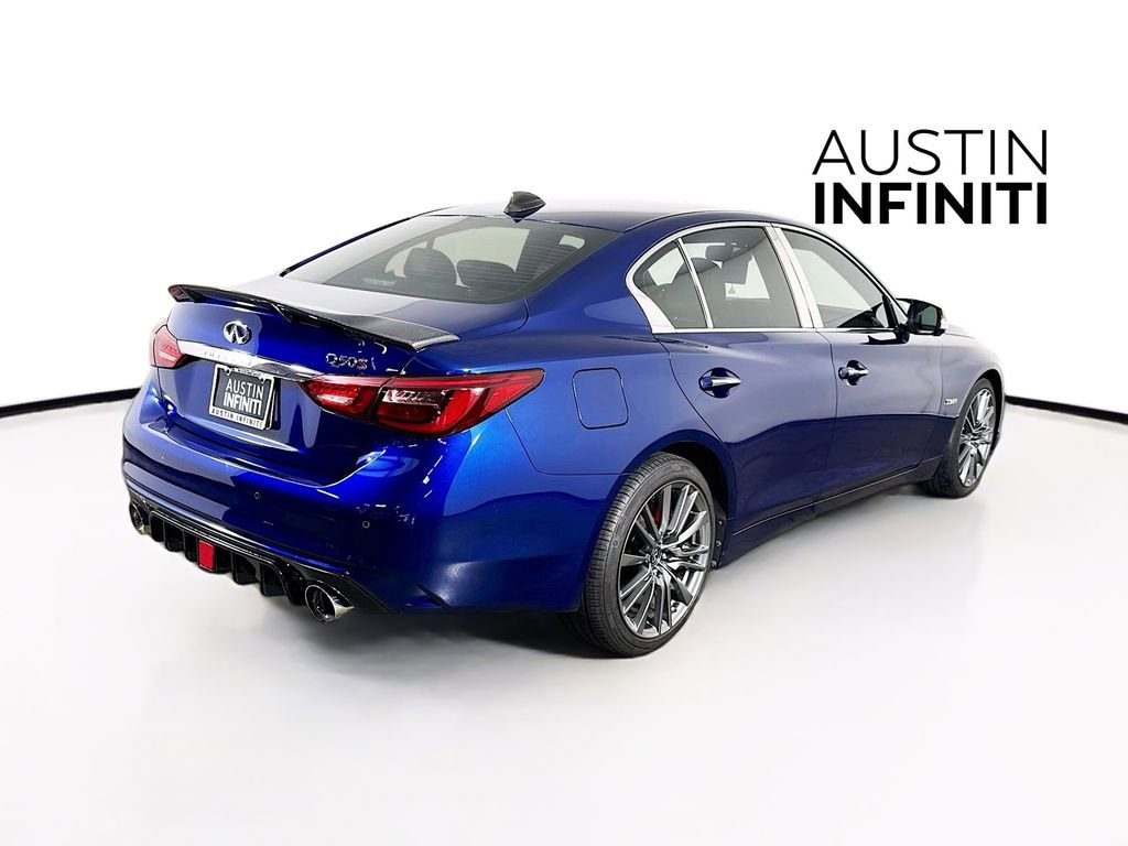Used 2018 INFINITI Q50 Red Sport 400 RWD image 7