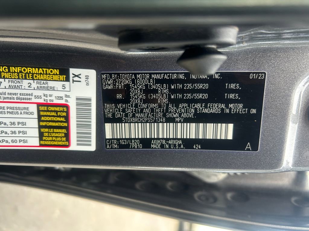 Used 2023 Toyota Highlander Limited image 34