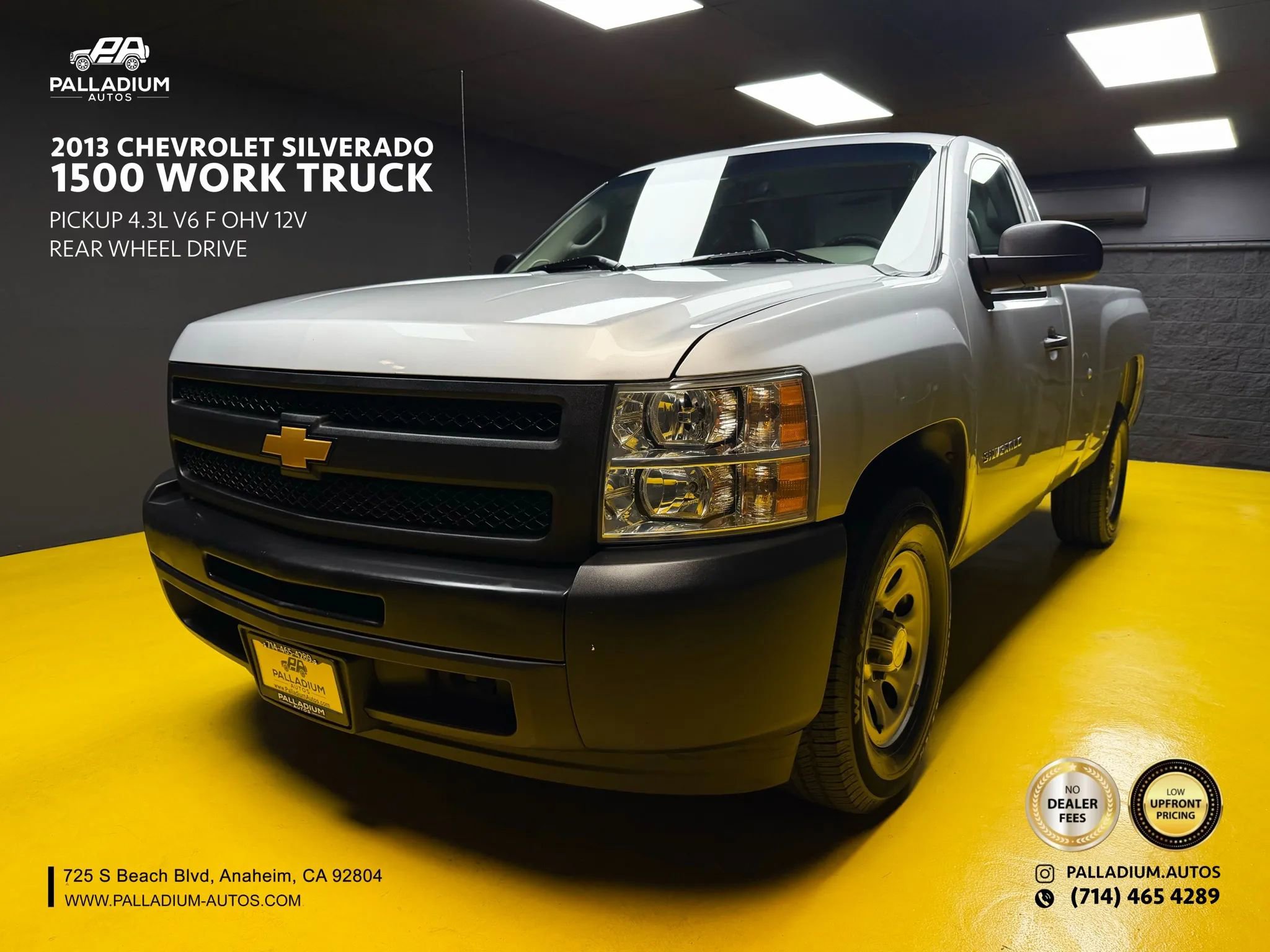 Used 2013 Chevrolet Silverado 1500 W/T