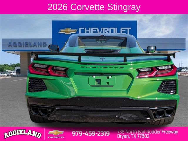 New 2026 Chevrolet Corvette Stingray Preferred Conv w/ Z51 Performance Package RWD image 5