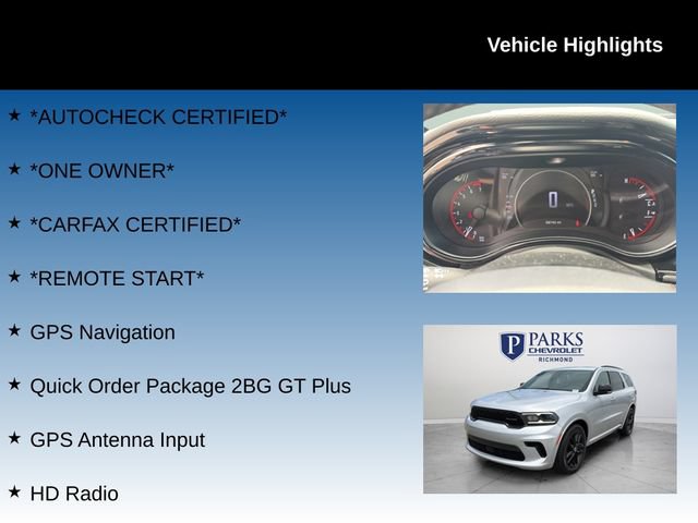 Used 2024 Dodge Durango GT RWD image 4