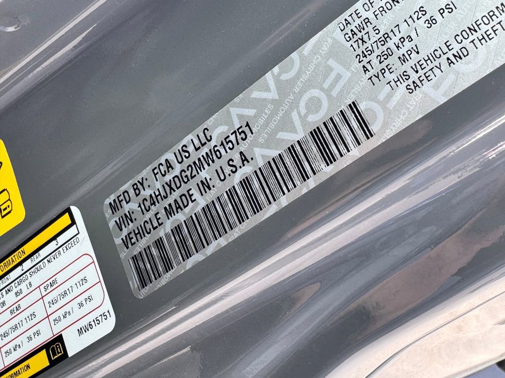 Used 2021 Jeep Wrangler Unlimited Sport image 31