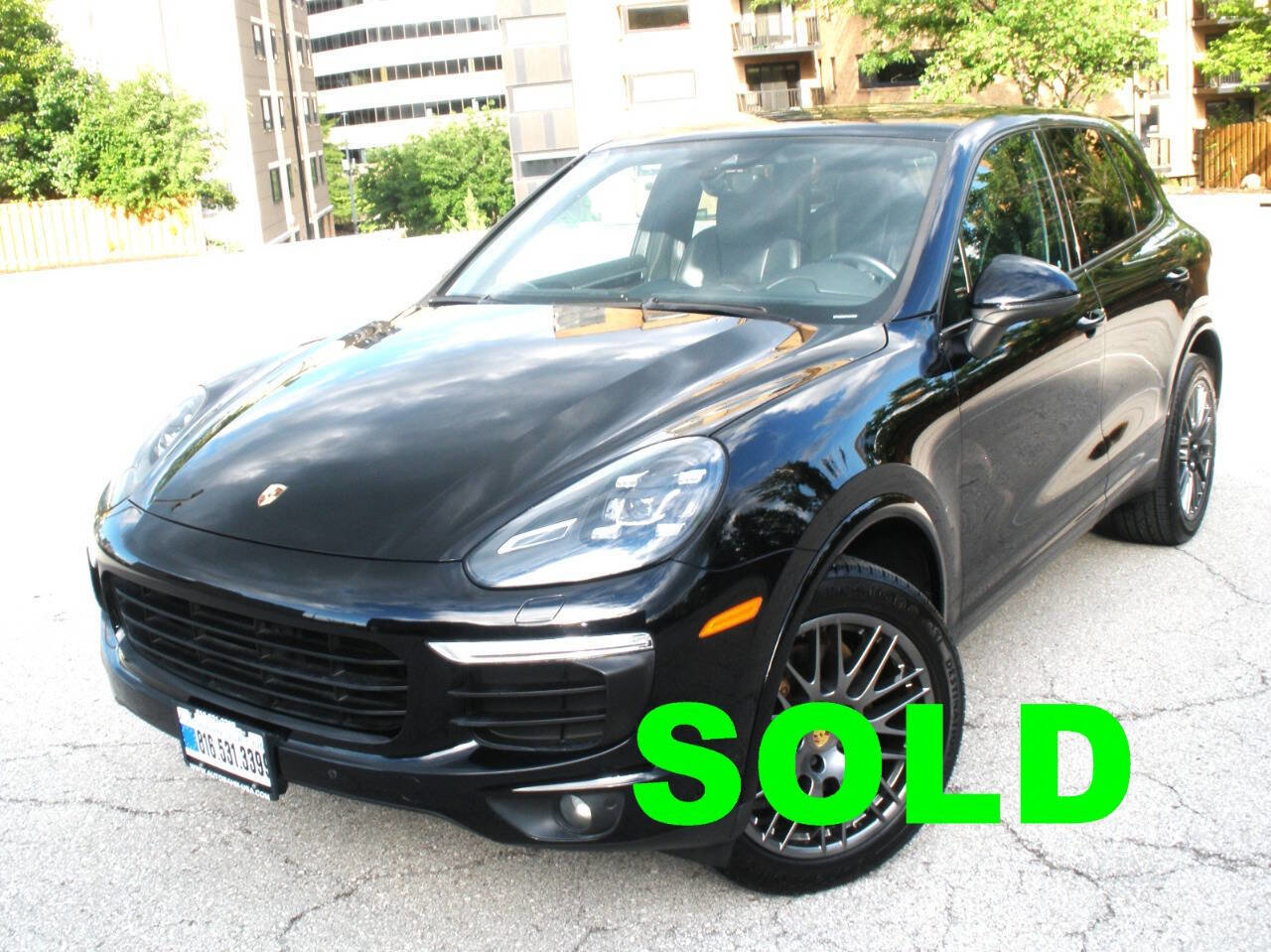 Used 2018 Porsche Cayenne Platinum Edition