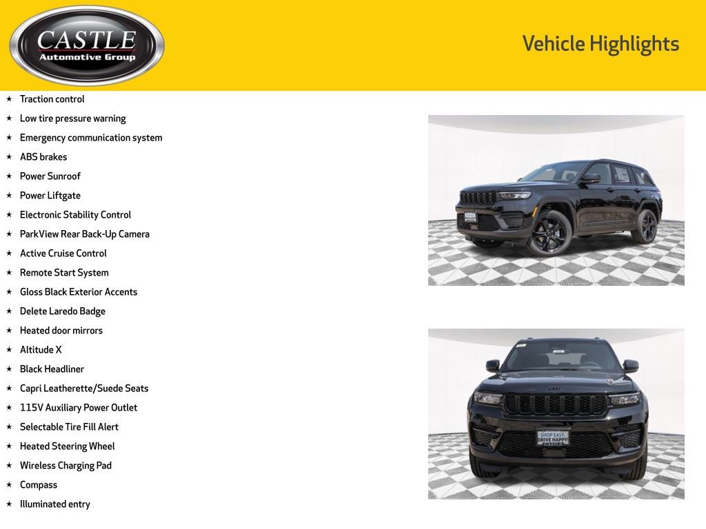 New 2025 Jeep Grand Cherokee Altitude image 6
