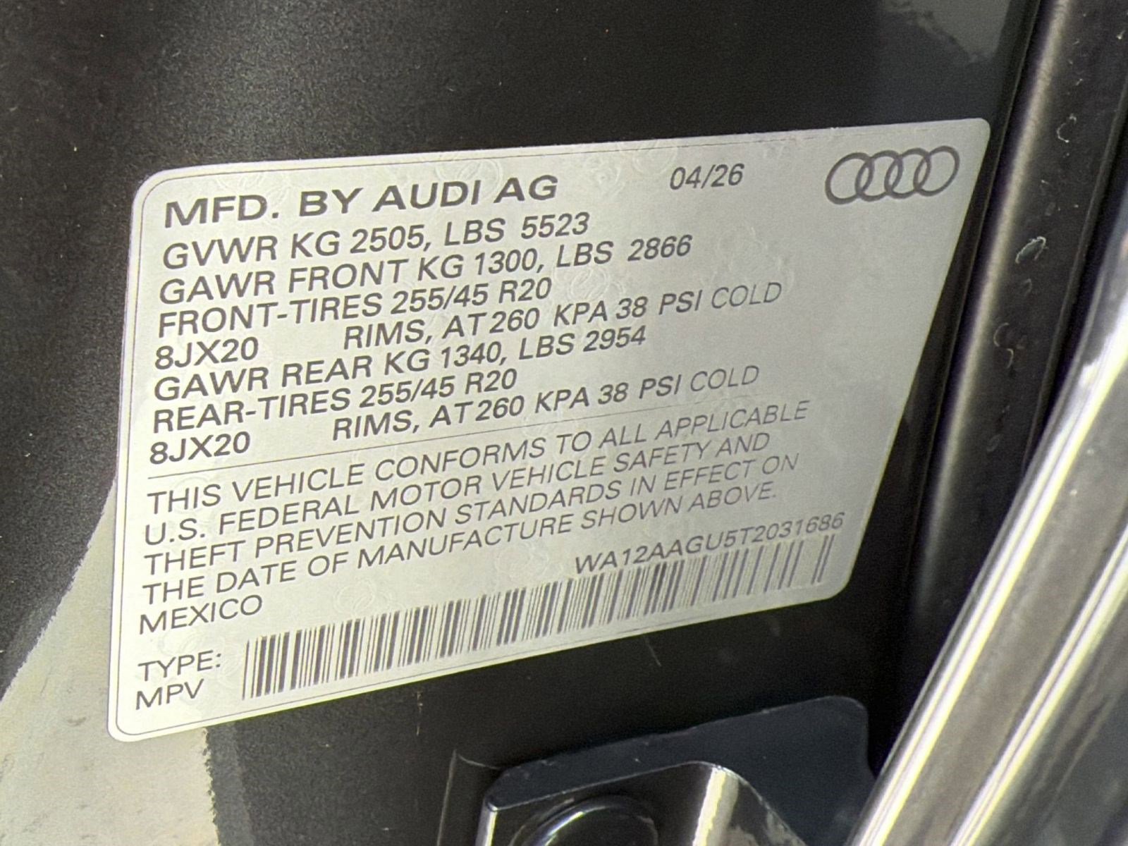 New 2026 Audi Q5 Premium AWD/4WD image 19