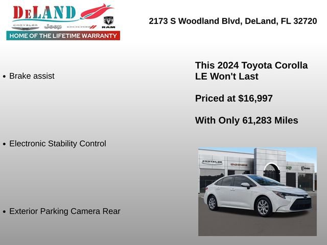 Used 2024 Toyota Corolla LE image 7