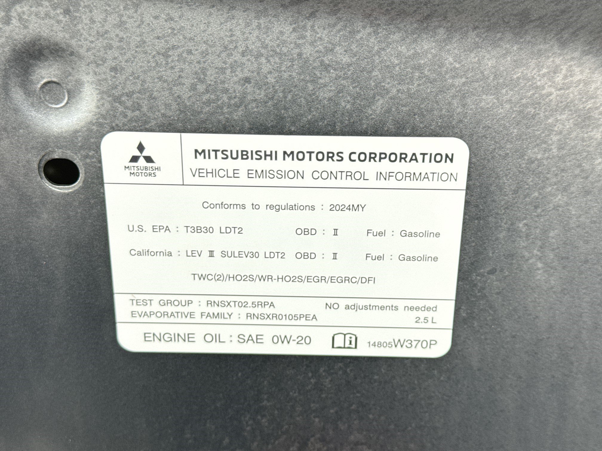 Used 2024 Mitsubishi Outlander SE FWD image 21