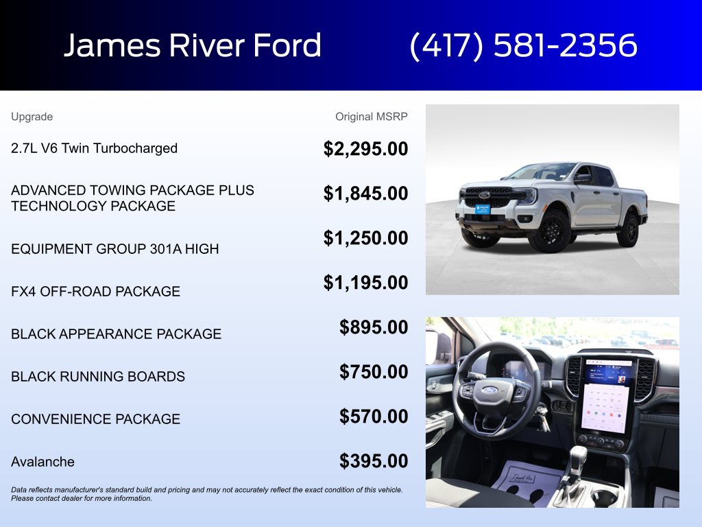 New 2026 Ford Ranger XLT AWD/4WD image 5