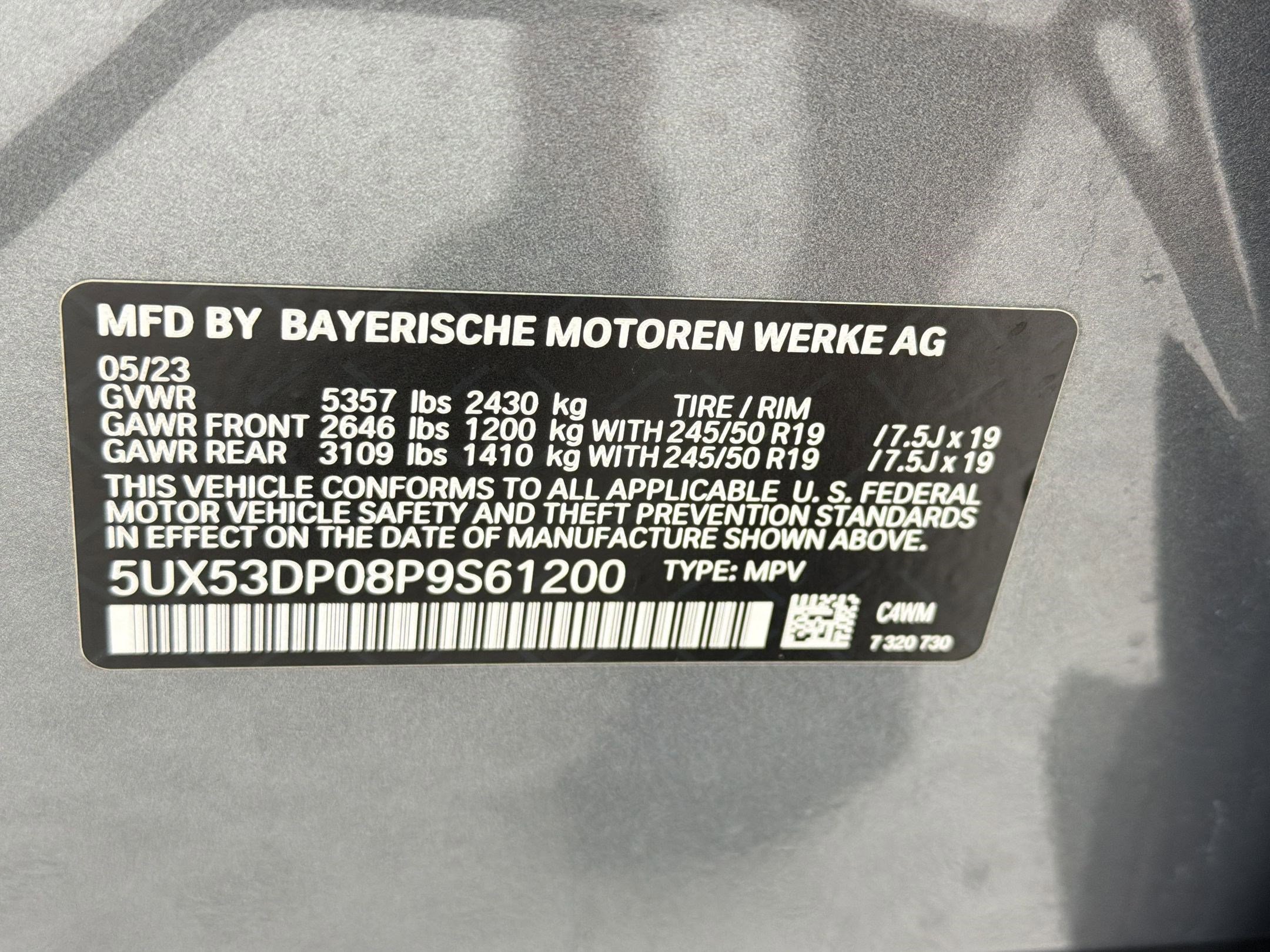 Certified 2023 BMW X3 xDrive30i w/ Premium Package image 19