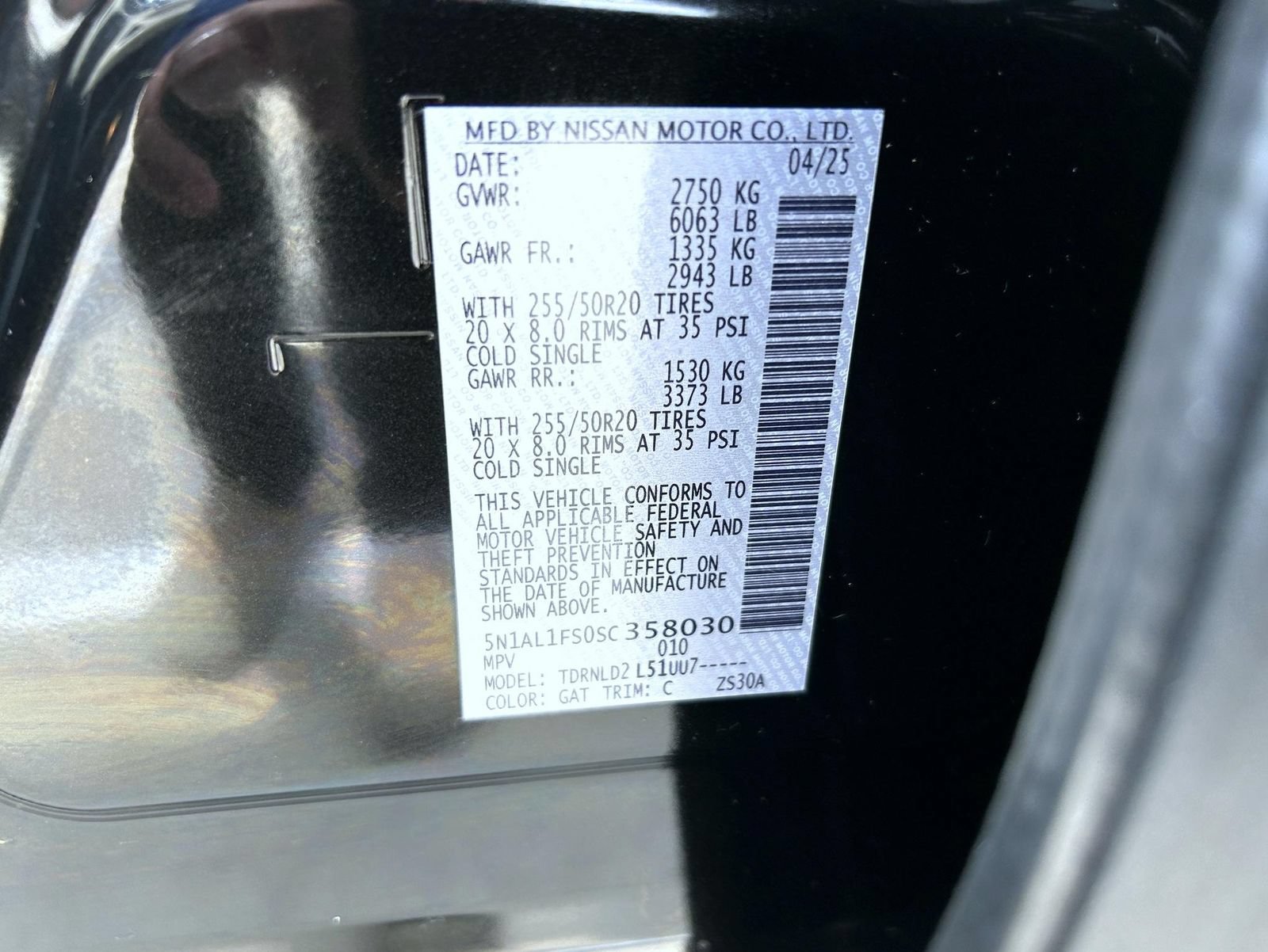 Certified 2025 INFINITI QX60 Luxe AWD/4WD image 27