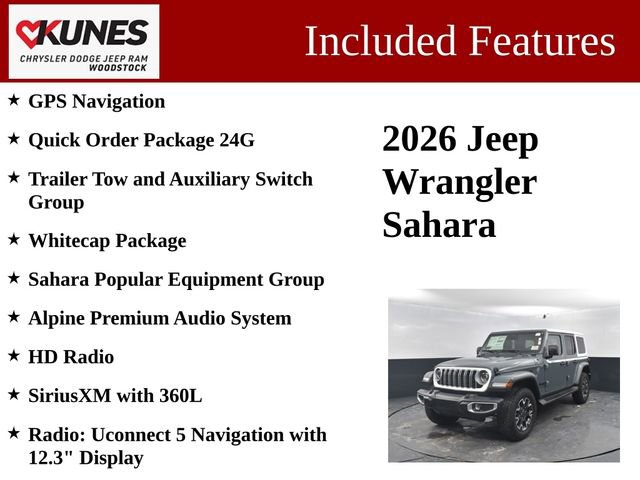New 2026 Jeep Wrangler Sahara image 3