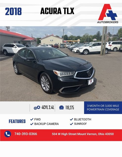 Used 2018 Acura TLX w/ Technology Package
