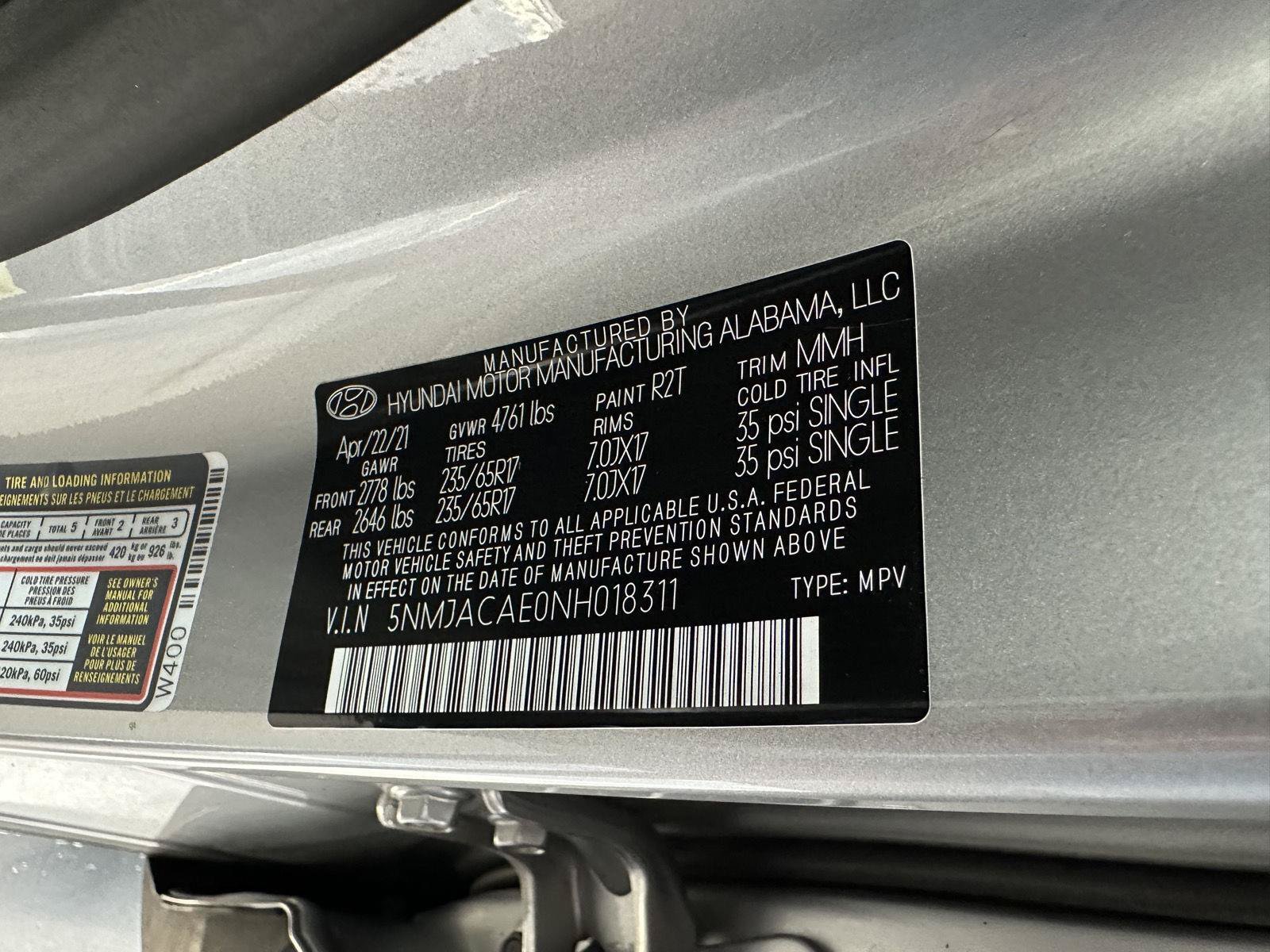 Used 2022 Hyundai Tucson SE AWD/4WD image 16