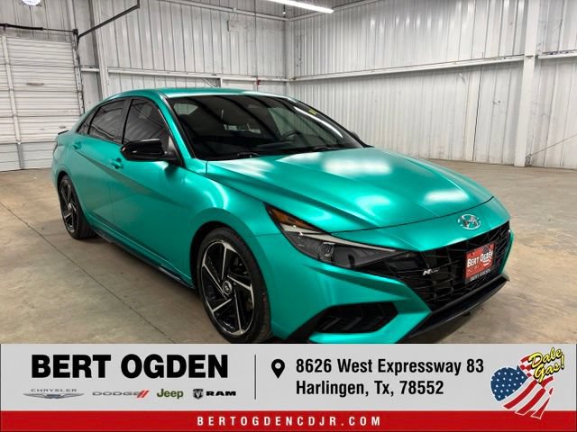 Used 2021 Hyundai Elantra N Line FWD image 1