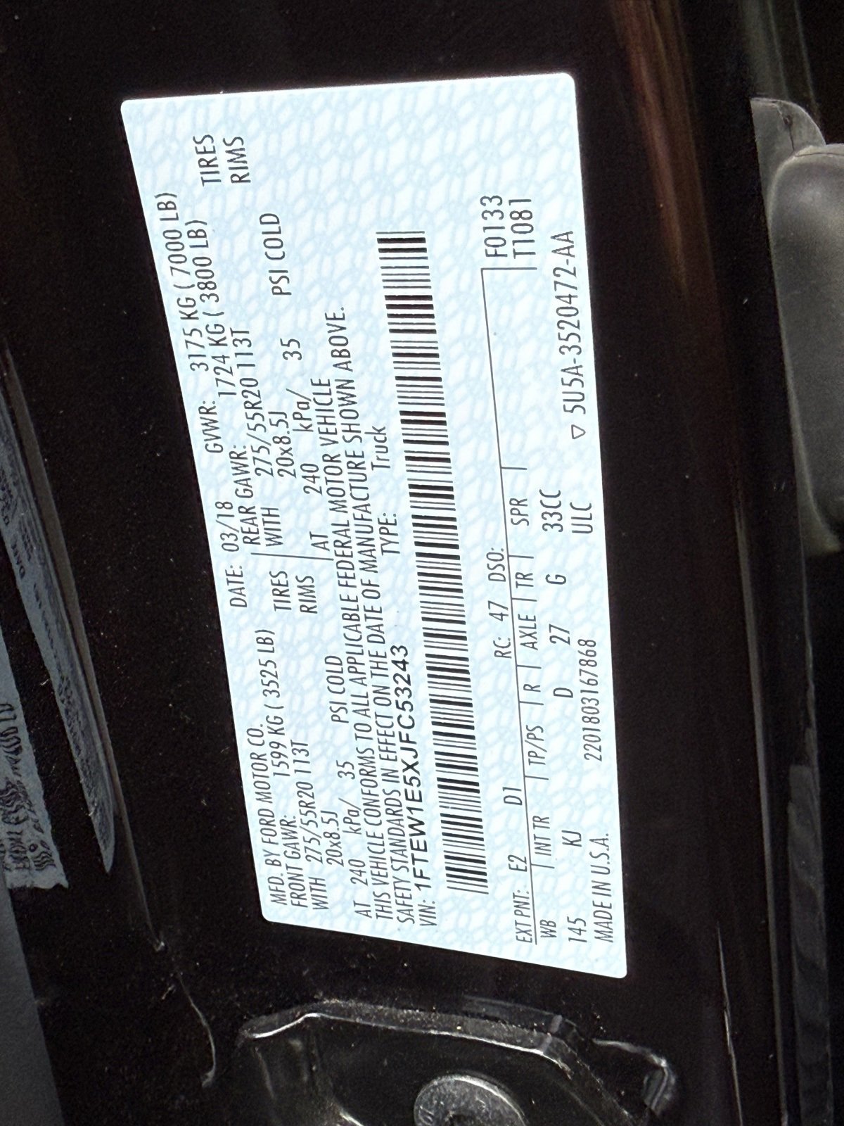 Used 2018 Ford F150 King Ranch image 33