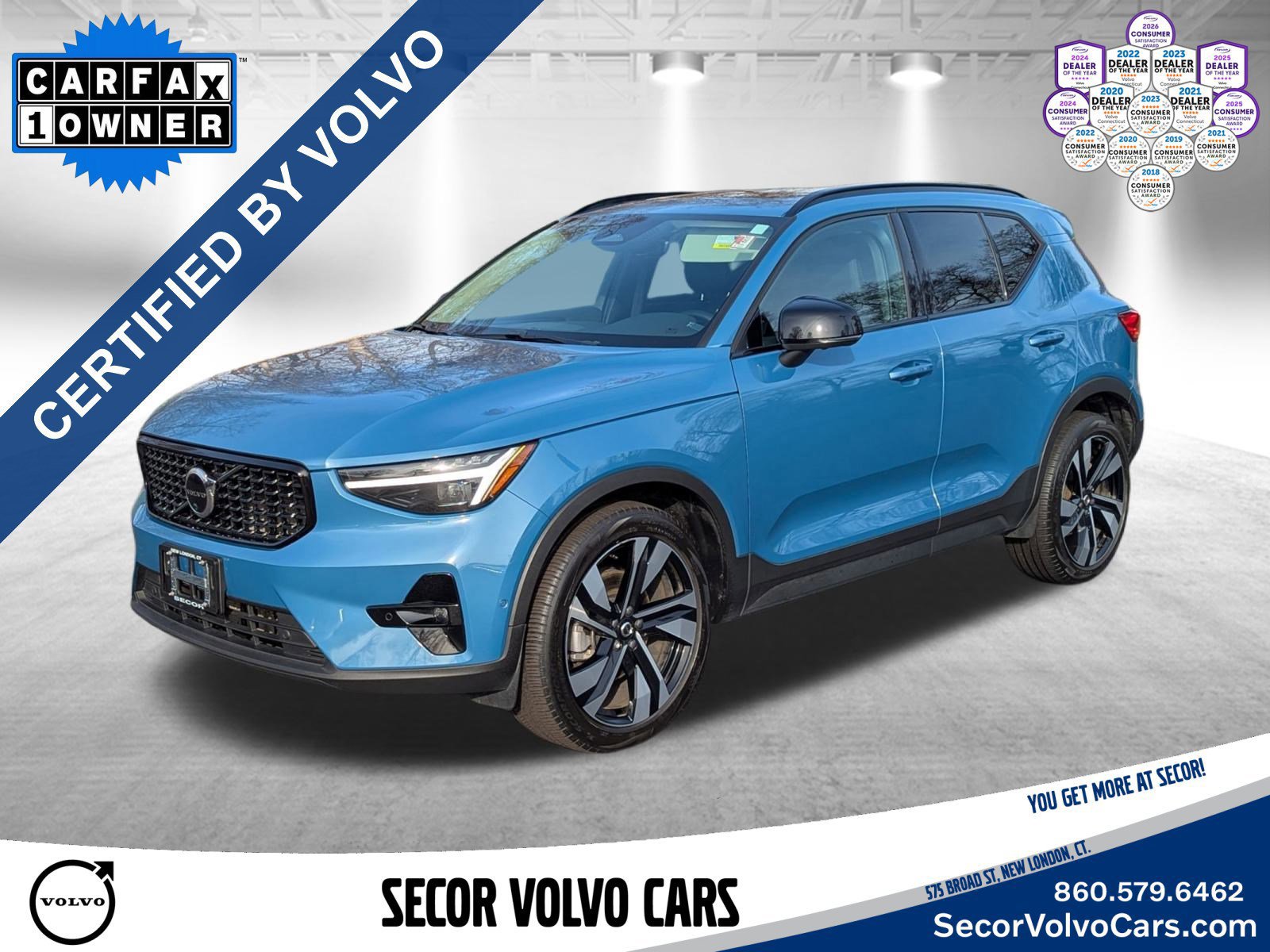 Certified 2023 Volvo XC40 B5 Ultimate w/ Protection Package Premier video 1