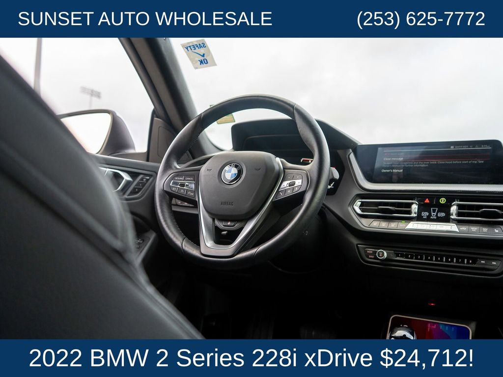 Used 2022 BMW 228i xDrive Gran Coupe w/ Convenience Package AWD/4WD image 38