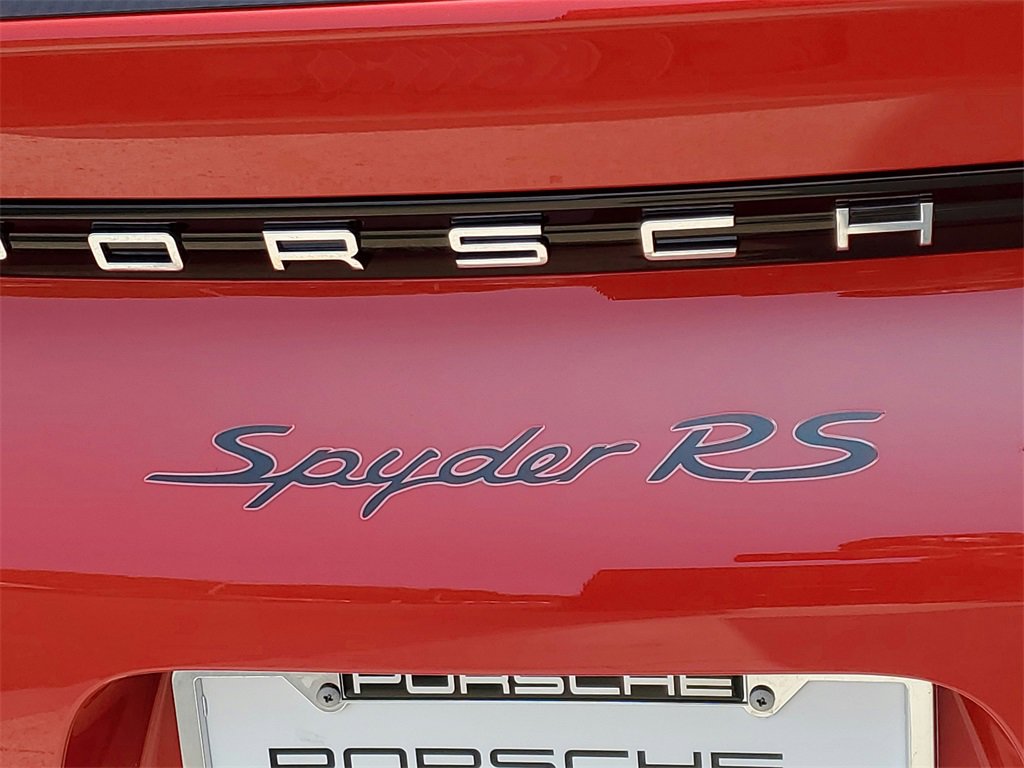 Used 2025 Porsche 718 Boxster Spyder RS image 28