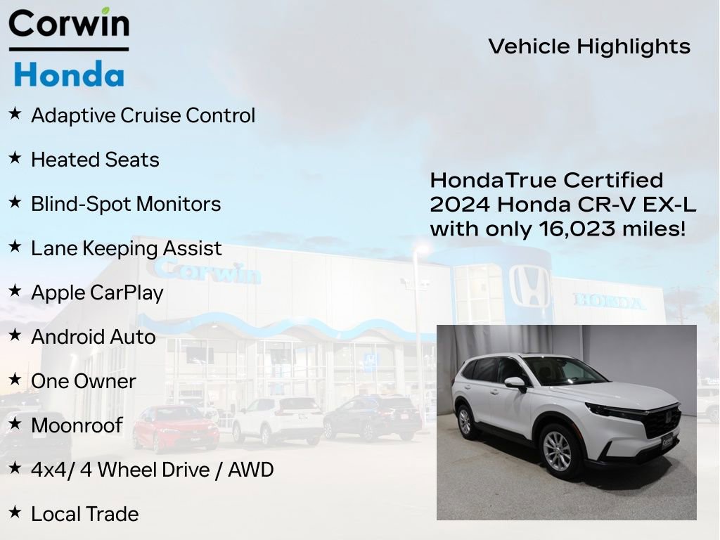 Used 2024 Honda CR-V EX-L image 9