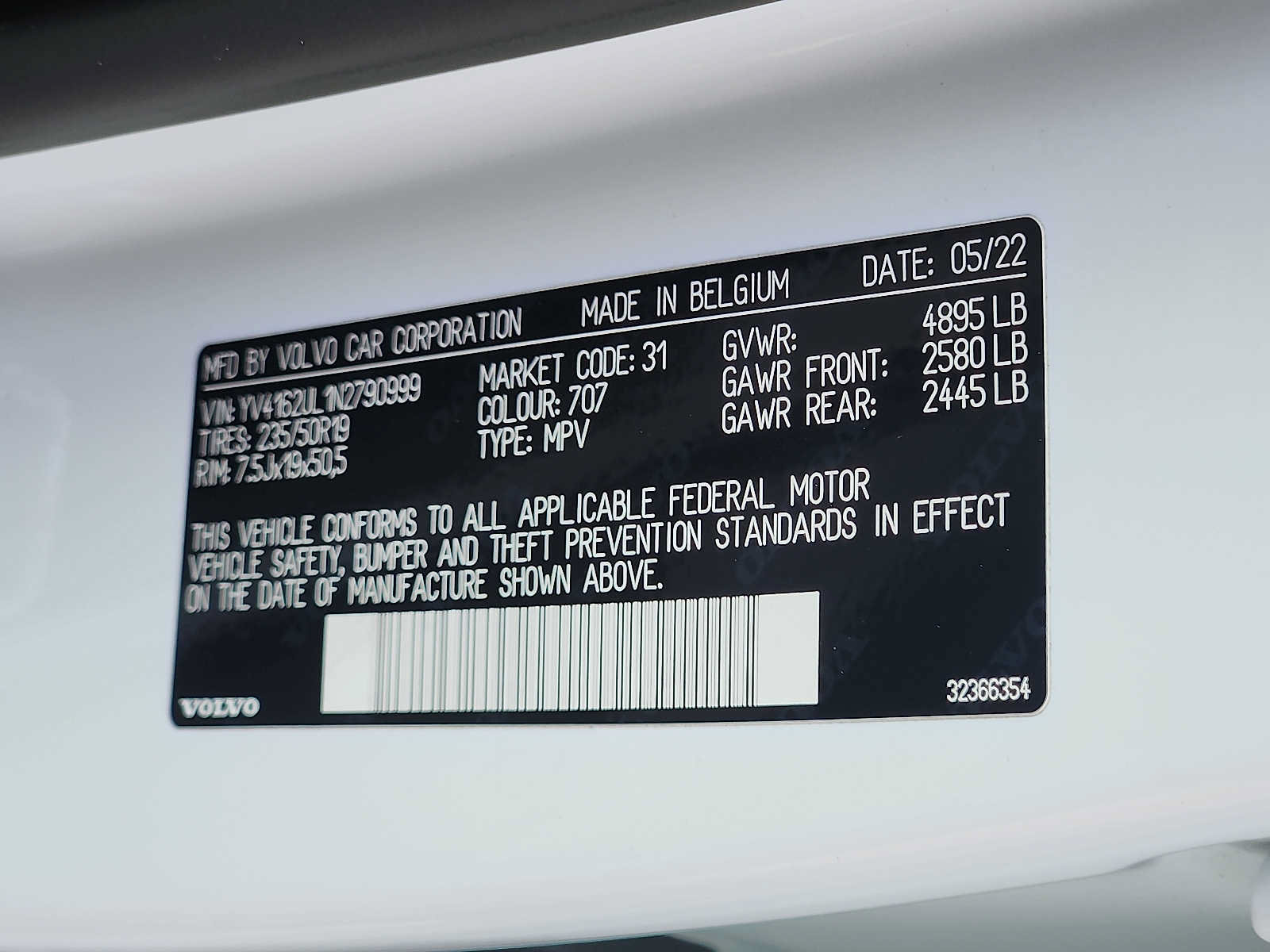 Certified 2022 Volvo XC40 T5 Inscription AWD/4WD image 27
