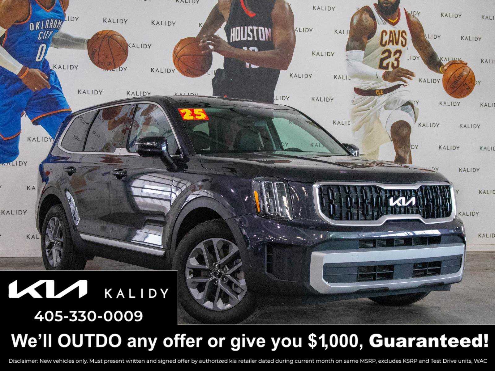 Used 2025 Kia Telluride LX FWD image 1